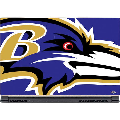 NFL Baltimore Ravens Large Logo MSI GS65 Stealth Laptop Skin