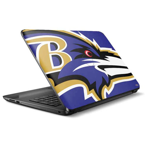 NFL Baltimore Ravens Large Logo HP Notebook Skin