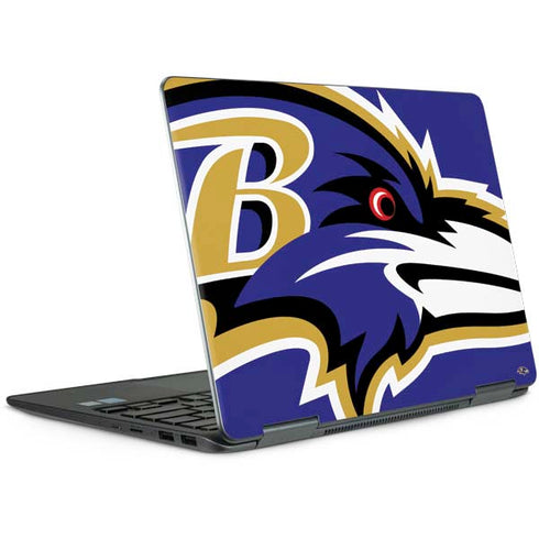 NFL Baltimore Ravens Large Logo Notebook 9 Pro 13in (2017) Skin