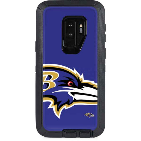NFL Baltimore Ravens Large Logo Otterbox Defender Galaxy Skin