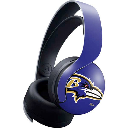 NFL Baltimore Ravens Large Logo PULSE 3D Wireless Headset for PS5 Skin