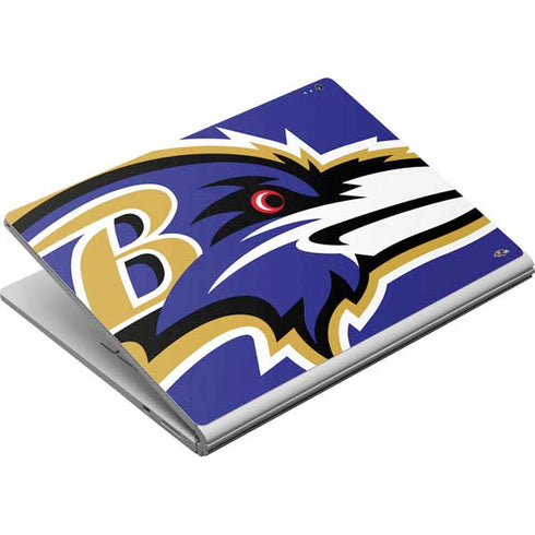 NFL Baltimore Ravens Large Logo Surface Book Skin