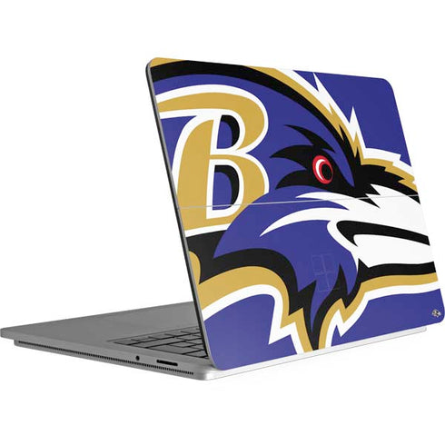 NFL Baltimore Ravens Large Logo Surface Laptop Studio Skin