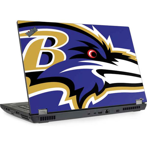 NFL Baltimore Ravens Large Logo Lenovo ThinkPad Skin