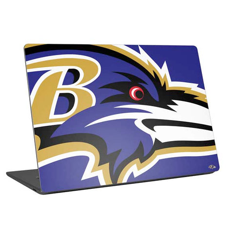 NFL Baltimore Ravens Large Logo Universal Laptop 11in (8.8 x 6.2in) Skin