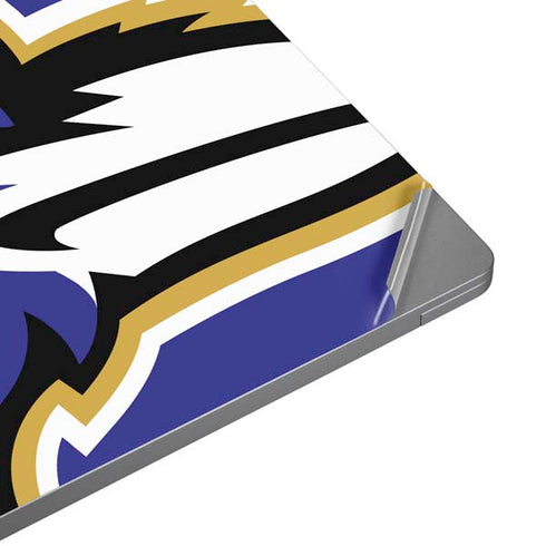NFL Baltimore Ravens Large Logo Universal Laptop 15in (12.2 x 8.8in) Skin