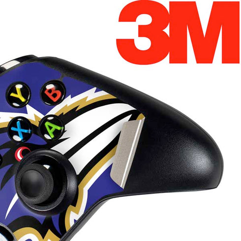 NFL Baltimore Ravens Large Logo Xbox One Controller Skin