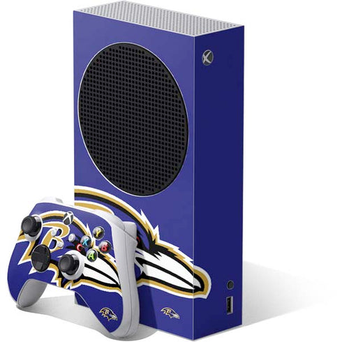 NFL Baltimore Ravens Large Logo Xbox Series S Skins