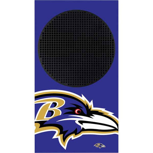 NFL Baltimore Ravens Large Logo Xbox Series S Console Skin