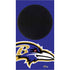 NFL Baltimore Ravens Large Logo Xbox Series S Console Skin