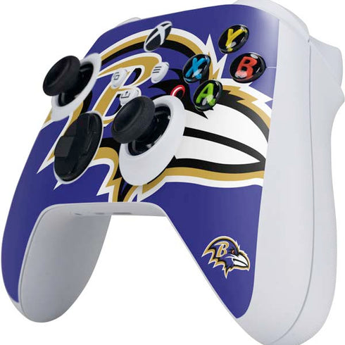NFL Baltimore Ravens Large Logo Xbox Series S Controller Skin