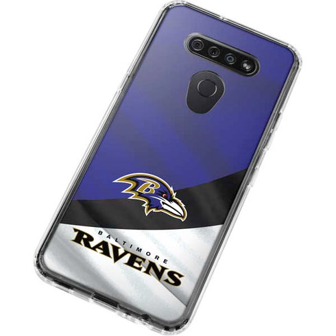 NFL Baltimore Ravens LG K51/Q51 Clear Case
