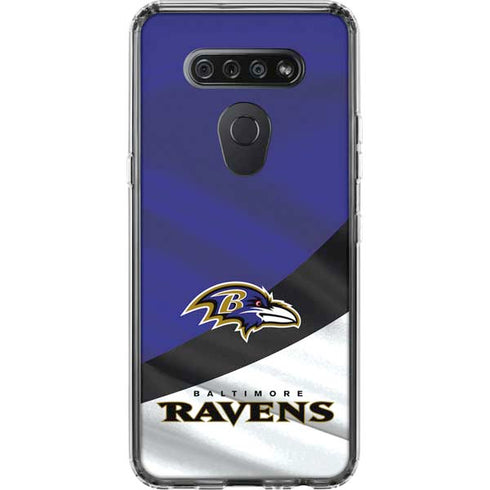NFL Baltimore Ravens LG K51/Q51 Clear Case