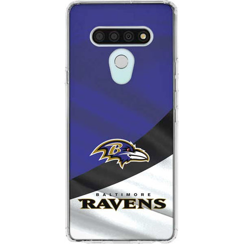 NFL Baltimore Ravens LG Stylo 6 Clear Case