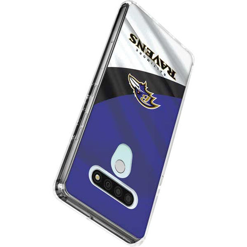 NFL Baltimore Ravens LG Stylo 6 Clear Case