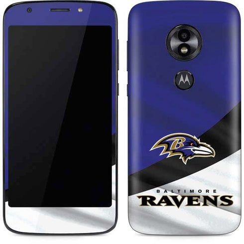 NFL Baltimore Ravens Moto E5 Play Skin