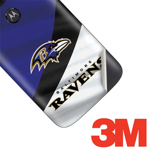 NFL Baltimore Ravens Moto E5 Play Skin