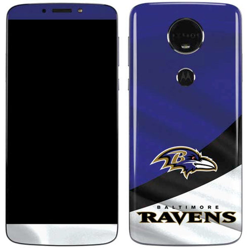 NFL Baltimore Ravens Moto E5 Plus Skin
