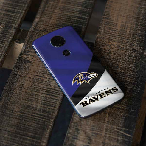 NFL Baltimore Ravens Moto E5 Plus Skin