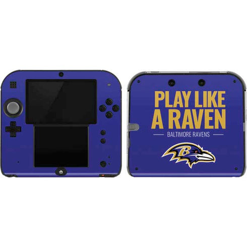 NFL Baltimore Ravens Team Motto Nintendo 2DS Skin