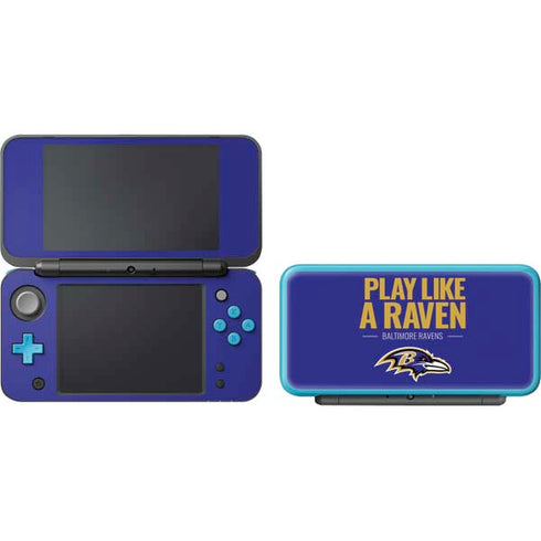 NFL Baltimore Ravens Team Motto Nintendo 2DS XL (2017) Skin