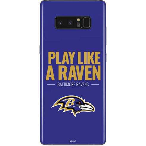 NFL Baltimore Ravens Team Motto Galaxy Note 8 Skin