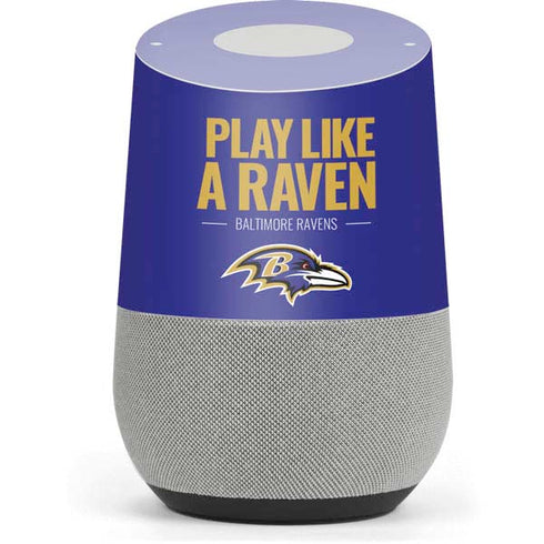 NFL Baltimore Ravens Team Motto Google Home Skin
