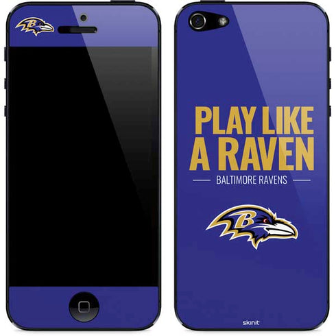 NFL Baltimore Ravens Team Motto iPhone 5/5s/5SE Skin