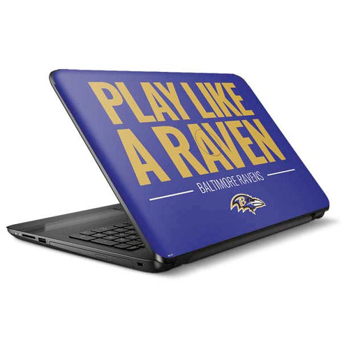 NFL Baltimore Ravens Team Motto HP Notebook Skin
