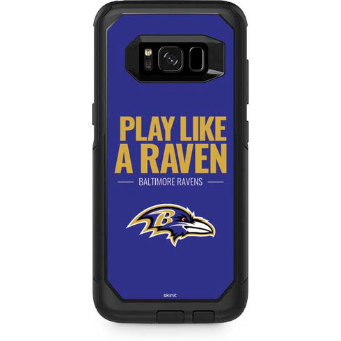NFL Baltimore Ravens Team Motto Otterbox Commuter Galaxy Skin