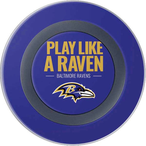NFL Baltimore Ravens Team Motto Wireless Charger Skin