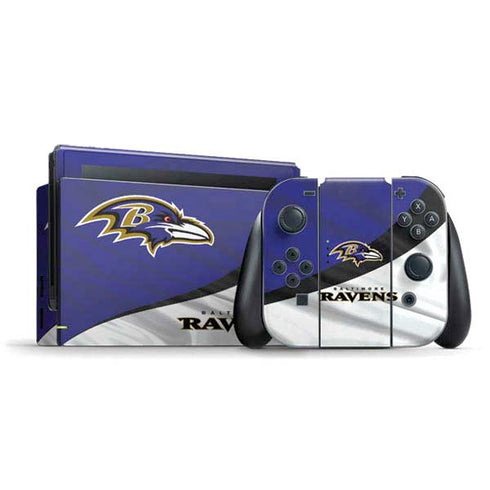 NFL Baltimore Ravens Nintendo Switch Bundle Skin