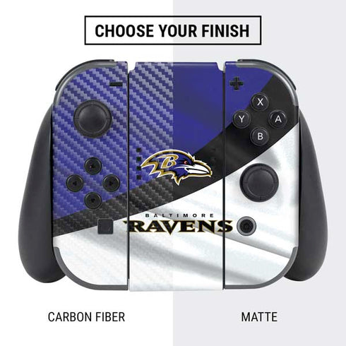 NFL Baltimore Ravens Nintendo Switch Bundle Skin