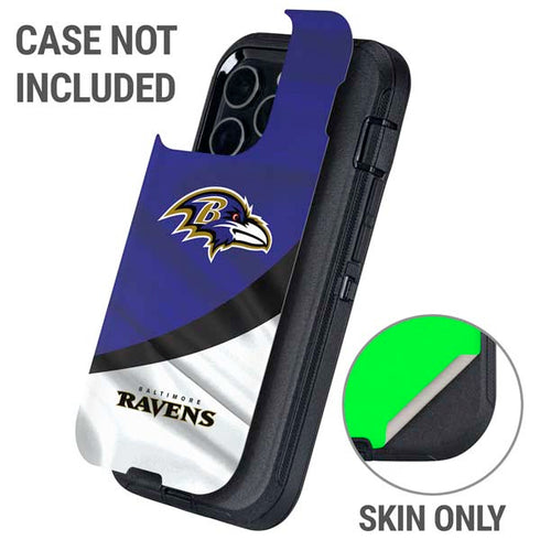NFL Baltimore Ravens Otterbox Defender iPhone Skin