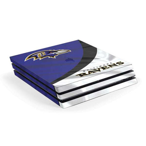 NFL Baltimore Ravens PS4 Pro Console Skin