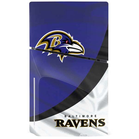 NFL Baltimore Ravens PS5 Slim Disk Bundle Skin