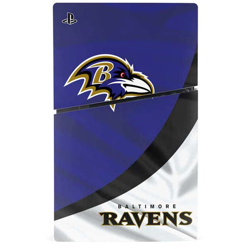 NFL Baltimore Ravens PS5 Slim Disk Console Skin