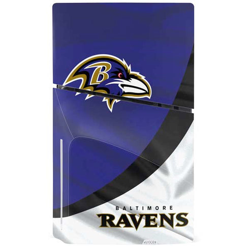 NFL Baltimore Ravens PS5 Slim Disk Console Skin