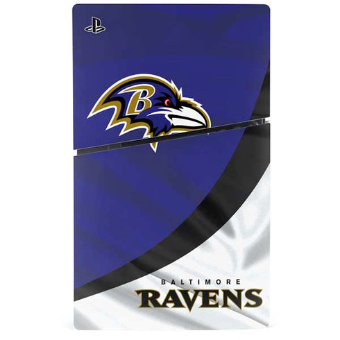 NFL Baltimore Ravens PS5 Slim Digital Edition Bundle Skin