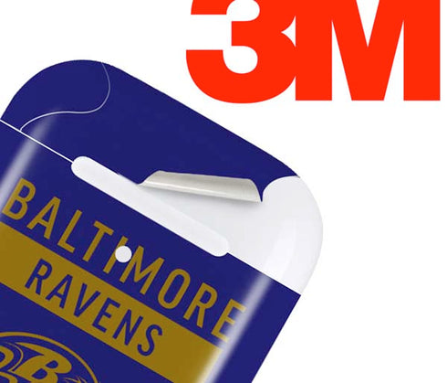 NFL Baltimore Ravens Purple Performance Series Apple AirPods 2 Skin