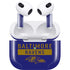 NFL Baltimore Ravens Purple Performance Series Apple AirPods (3rd Gen 2021) Skin