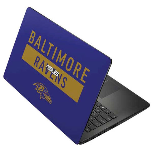 NFL Baltimore Ravens Purple Performance Series Asus X502CA 15.6 Skin