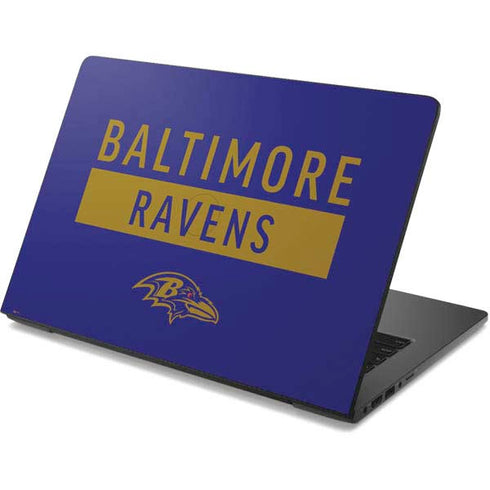 NFL Baltimore Ravens Purple Performance Series Dell Chromebook Skin
