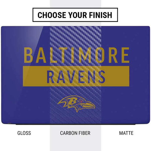 NFL Baltimore Ravens Purple Performance Series Dell Vostro Skin