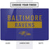 NFL Baltimore Ravens Purple Performance Series Dell Vostro Skin