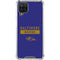 NFL Baltimore Ravens Purple Performance Series Galaxy A12 Clear Case