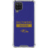 NFL Baltimore Ravens Purple Performance Series Galaxy A12 Clear Case