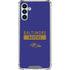 NFL Baltimore Ravens Purple Performance Series Galaxy A13 5G Clear Case