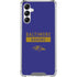 NFL Baltimore Ravens Purple Performance Series Galaxy A15 5G Clear Case