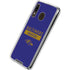 NFL Baltimore Ravens Purple Performance Series Galaxy A30 Clear Case
